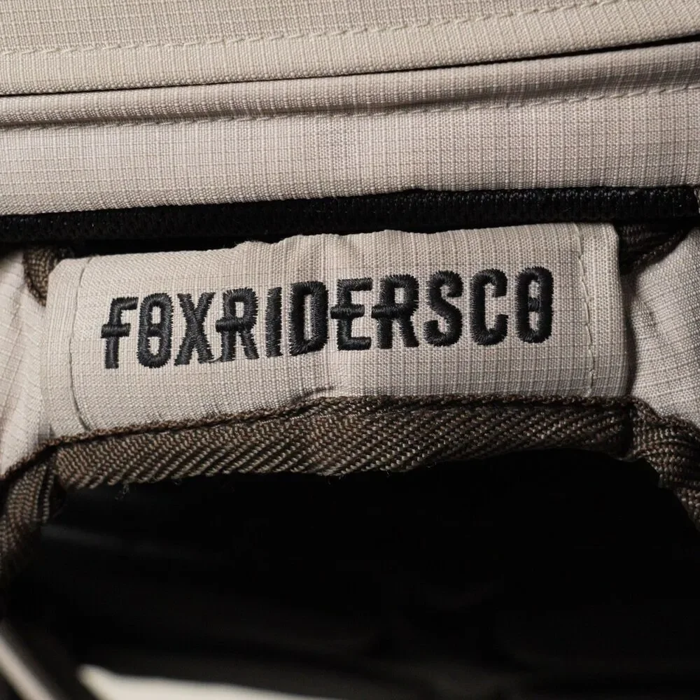 Fox Racing Utility Backpack Green Gray Skate Snowboard Removable Pouch Pockets